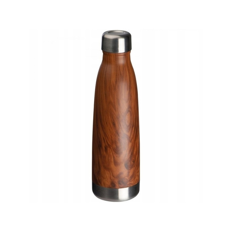 Butelka z motywem drewna TAMPA 500ml
