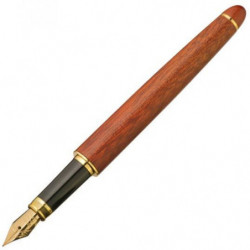 Zestaw piśmienny z drzewa różanego długopis pióro