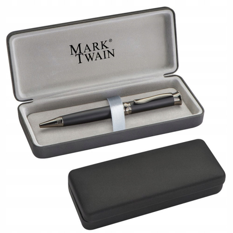 Mark Twain Długopis metalowy w eleganckim etui